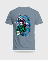 Mens Regular Tshirt Anime Demon Slayer Tanjiro 6