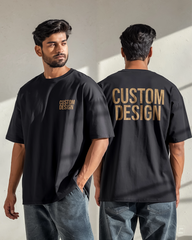 Custom Design Oversized T-Shirt - 100% Cotton