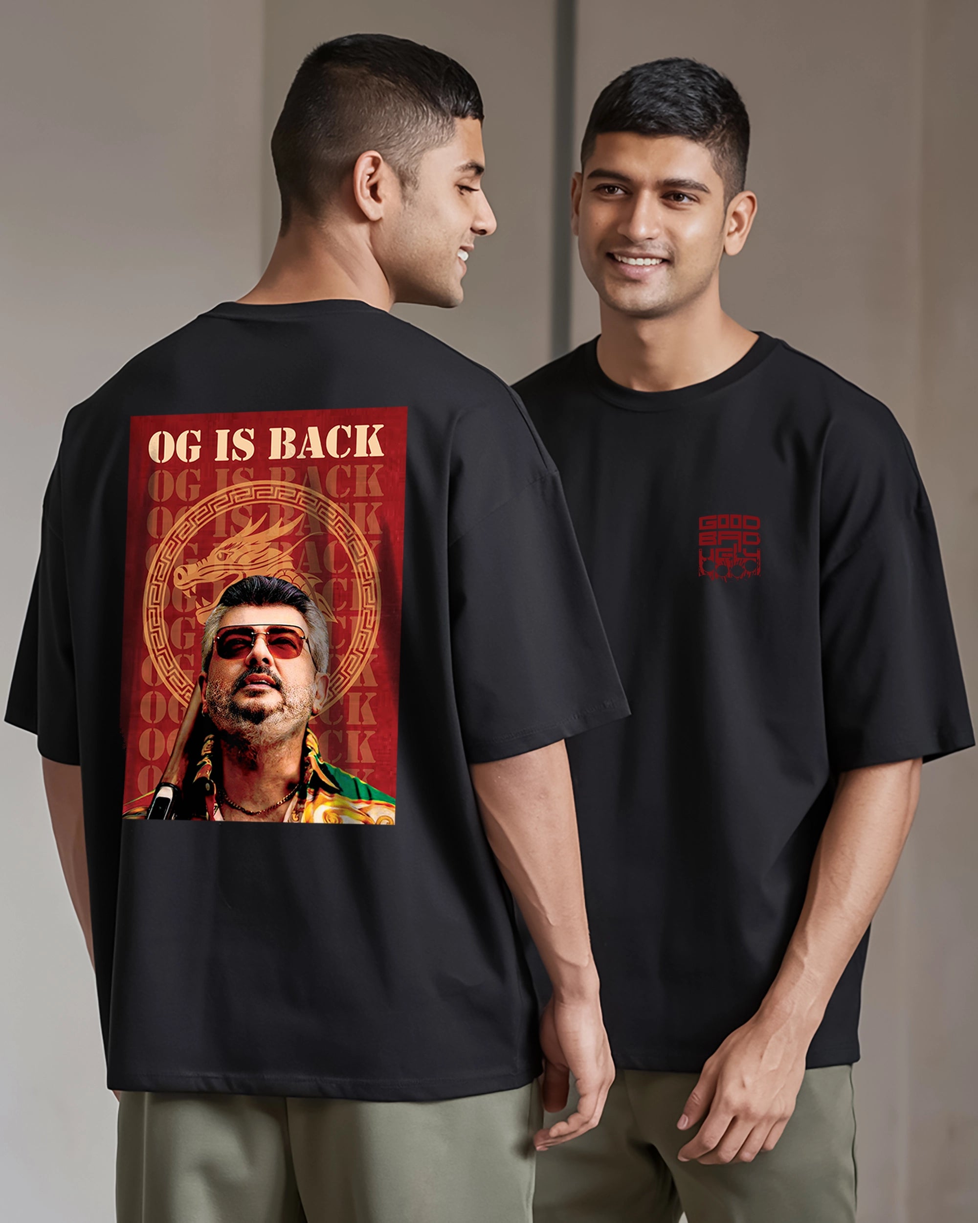 OG IS BACK – Premium Oversized T-Shirt