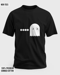 Retro Gamer Couple T-Shirts - Pac-Man and Ghost Matching Set