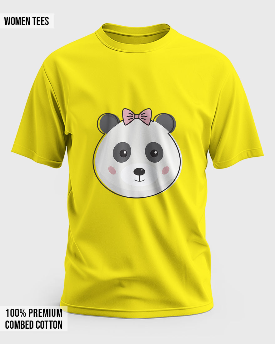 Adorable Matching Panda Couple T-Shirts - Fun and Playful Style for Couples