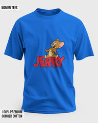 Playful Tom and Jerry Couple T-Shirts - Classic Cartoon Fun for Couples