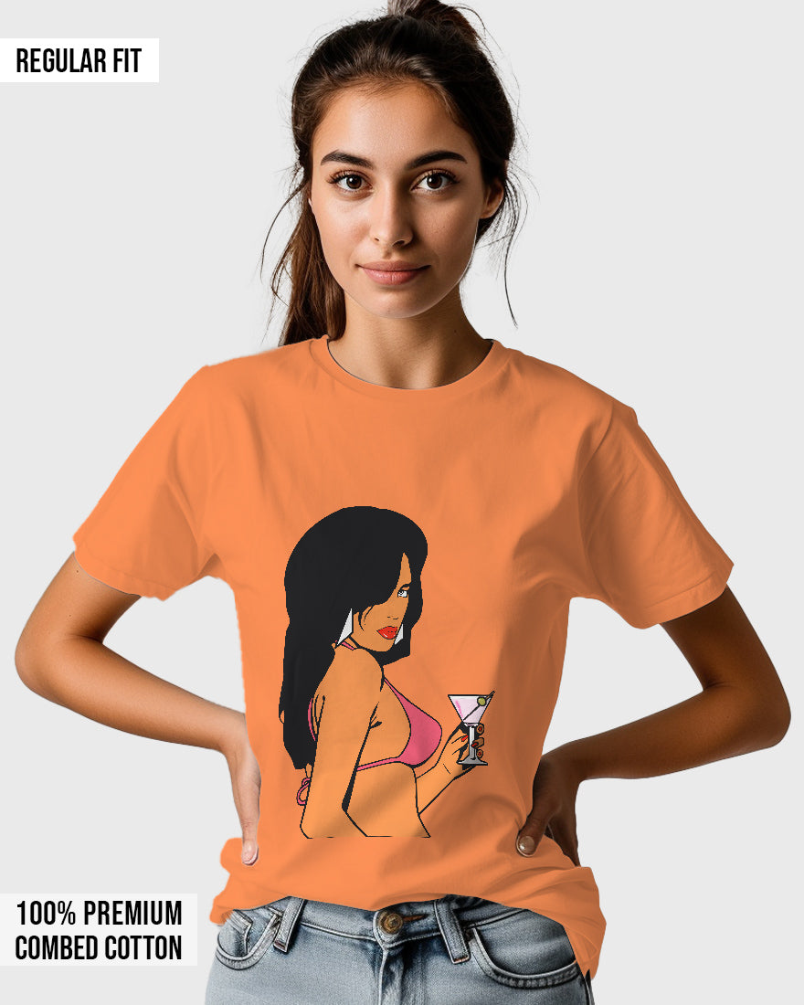 Womens Relaxed Fit TShirt Gaming Gta