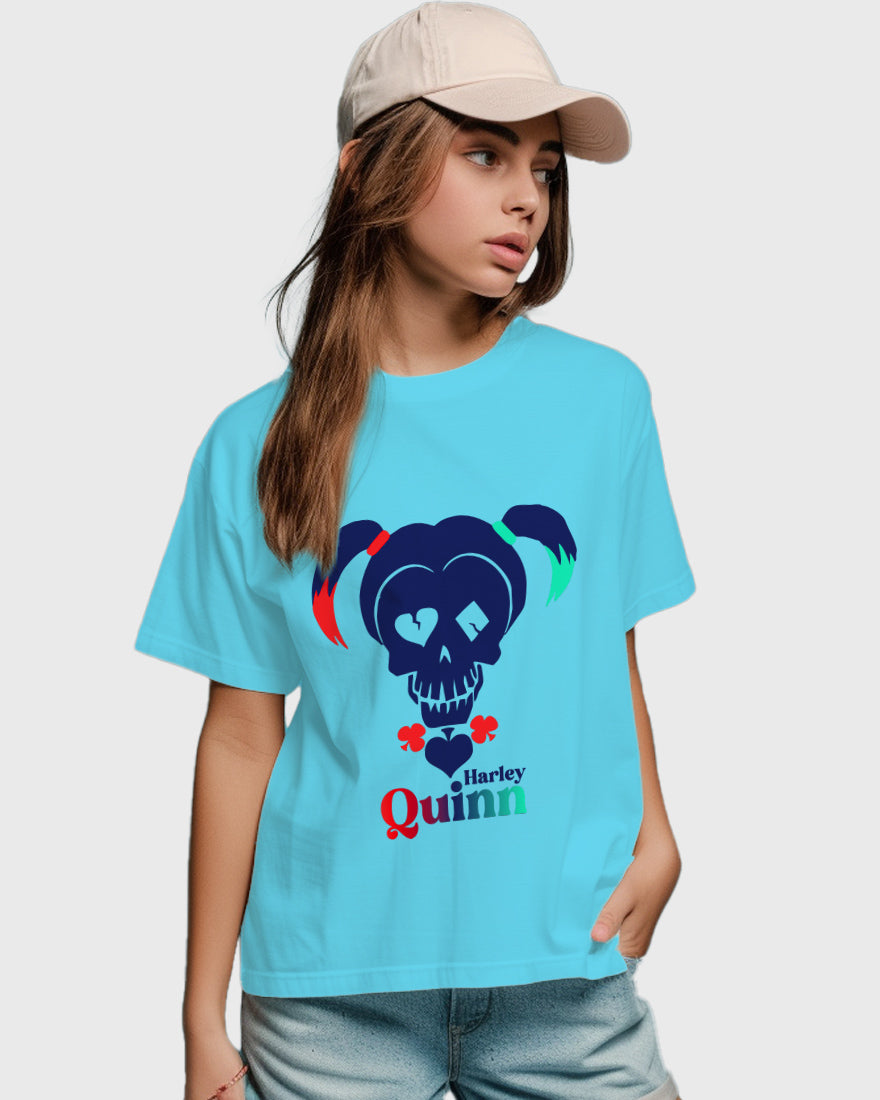 Womens Relaxed Fit TShirt Gaming Suicide Squad