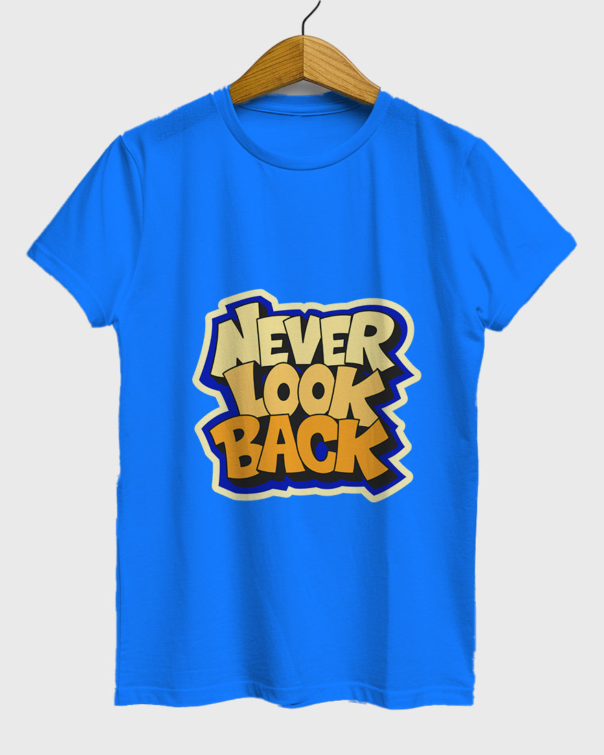 Womens Relaxed Fit TShirt Funky Neverlookback