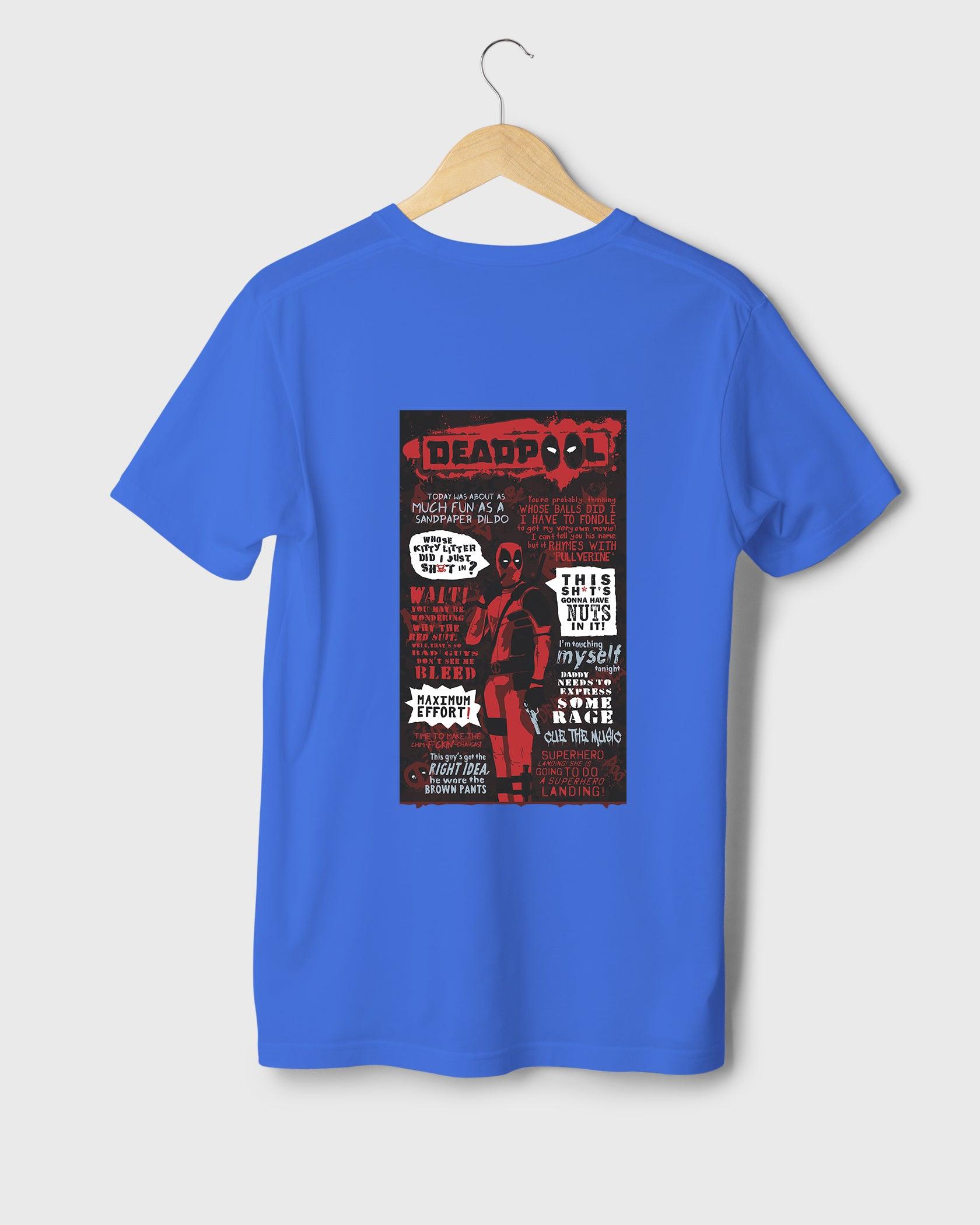 Mens Tshirt Movies & Series Deadpool Thisshits - Metro Apes