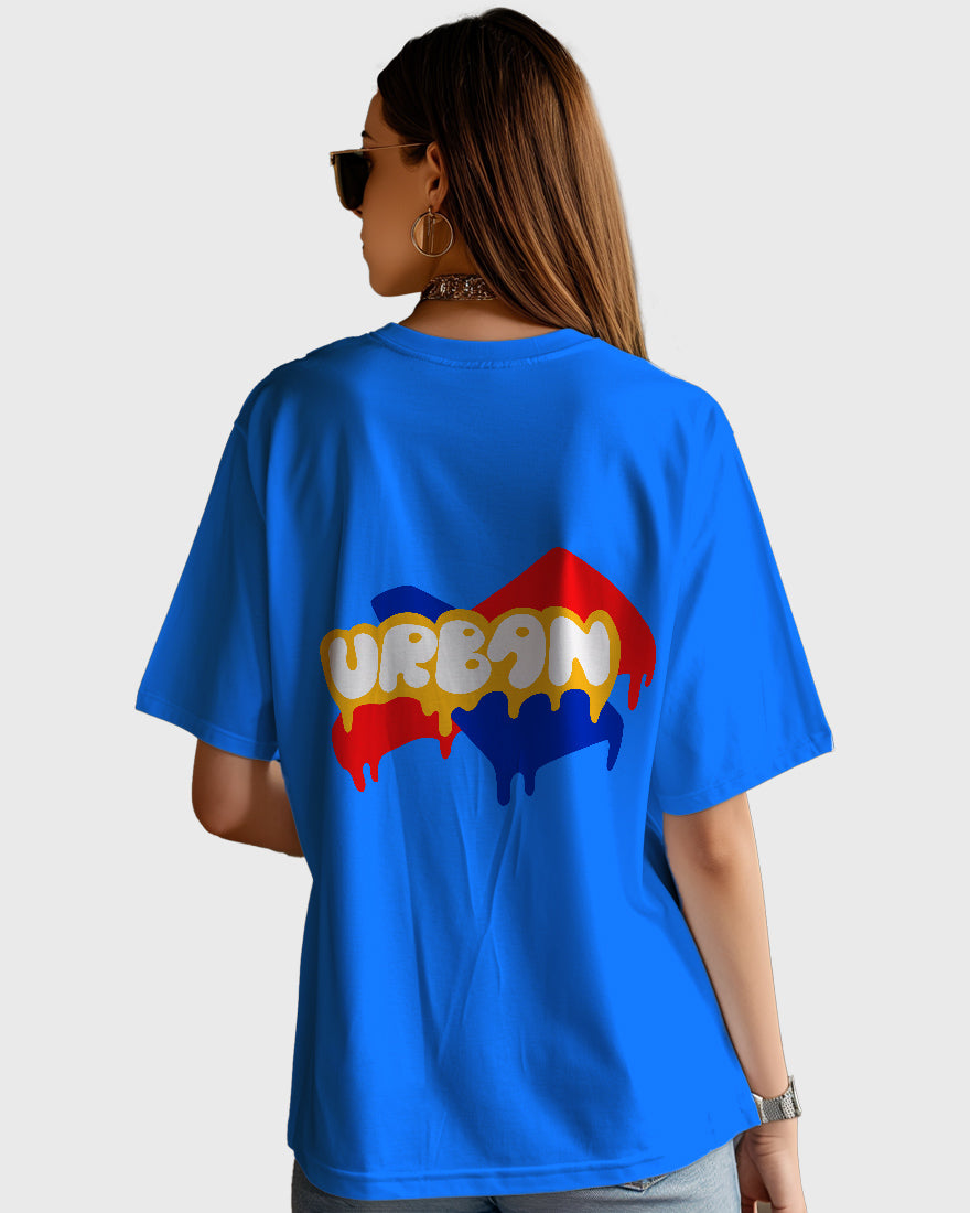 Womens Oversized TShirt Funky Urban