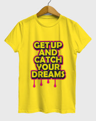 Womens Relaxed Fit TShirt Funky Getup And Catch