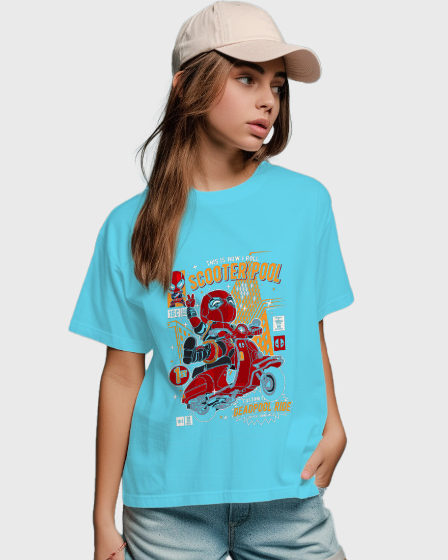 Womens Relaxed Fit TShirt Movies Dead Pool