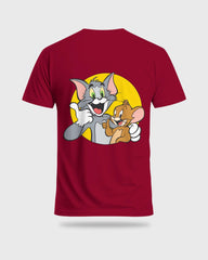 Mens T-Shirt Cartoon Tom & Jerry - Metro Apes