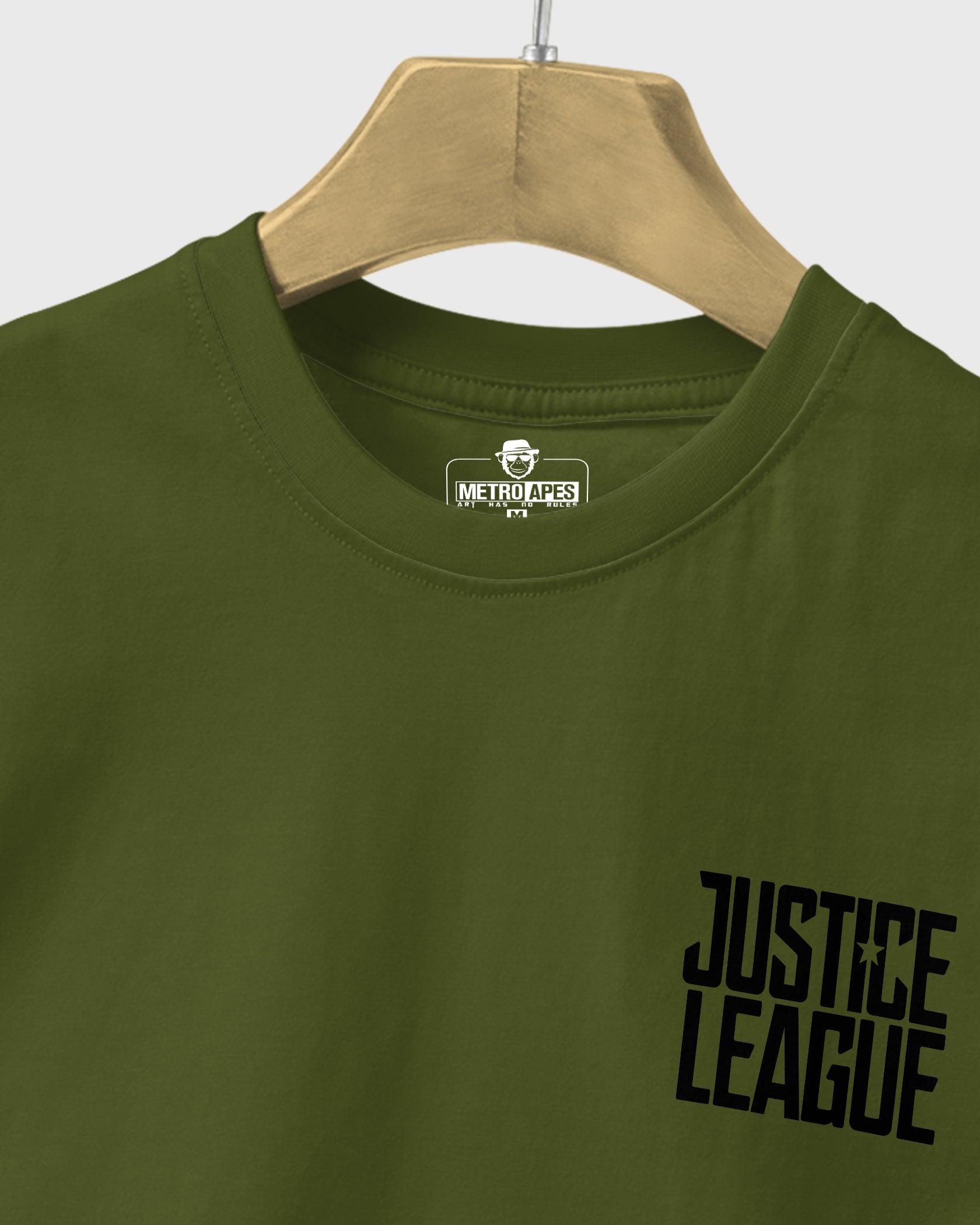 Mens Tshirt Movies & Series Justice League Team - Metro Apes