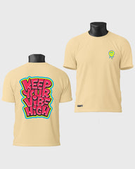 Mens Tshirt Funky Keep your vibe high - Metro Apes