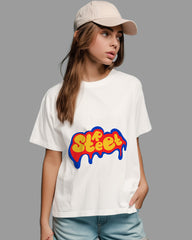 Womens Relaxed Fit TShirt Funky Street