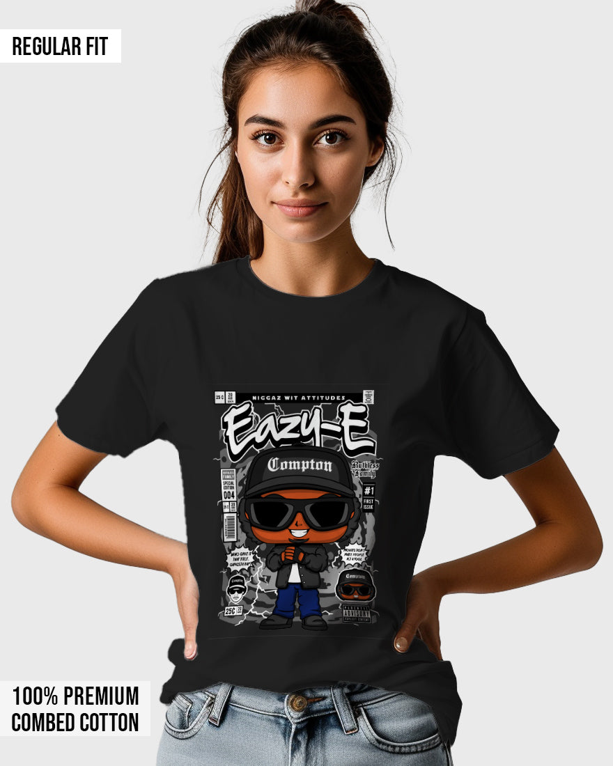 Womens Relaxed Fit TShirt Trending Eazy E