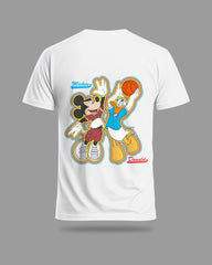 Mens T-Shirt Cartoon Disney Micky & Donald - Metro Apes