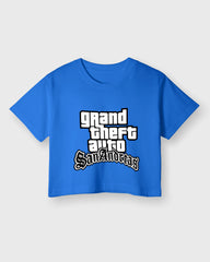 Womens Cropped TShirt Gaming Gta 3