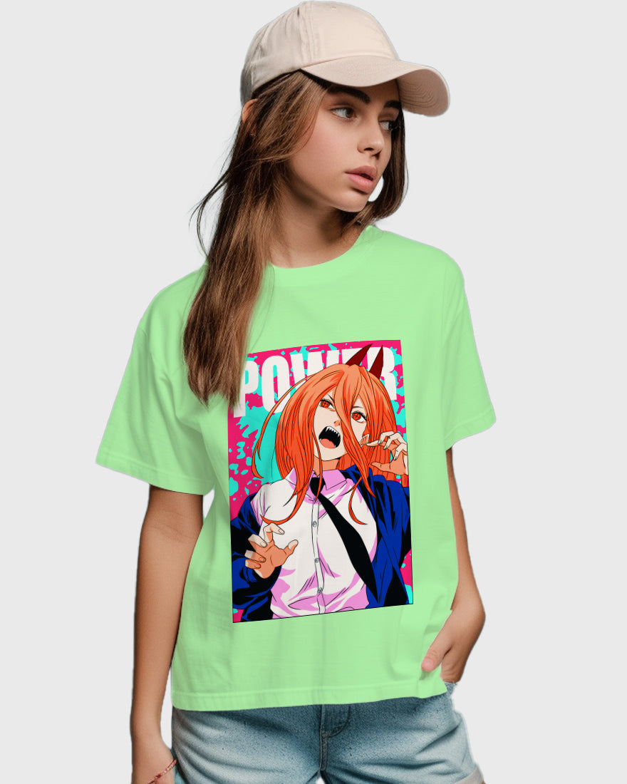 Womens Relaxed Fit TShirt Anime Chainsawman 2