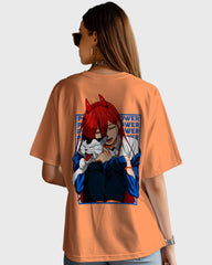 Womens Oversized TShirt Anime Chainsaw Man 03