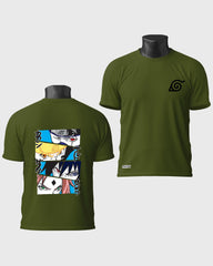 Mens Tshirt Anime Naruto Naruto Friends - Metro Apes