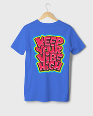 Mens Tshirt Funky Keep your vibe high - Metro Apes