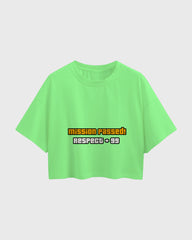 Womens Oversized Cropped TShirt Gaming Gta 2