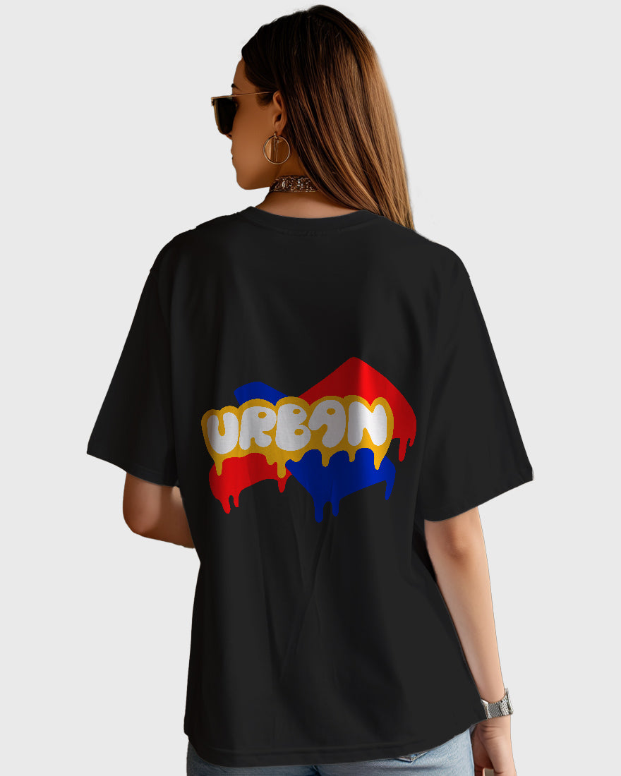 Womens Oversized TShirt Funky Urban