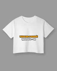 Womens Cropped TShirt Gaming Gta 2