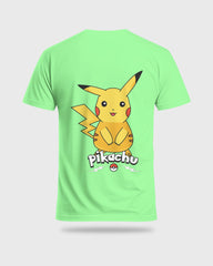 Mens T-Shirt Cartoon Pokemon Pikachu - Metro Apes