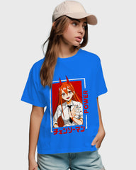 Womens Relaxed Fit TShirt Anime Attack On Titan