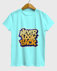 Womens Relaxed Fit TShirt Funky Neverlookback