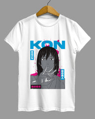 Womens Relaxed Fit TShirt Anime Chainsawman Kai Kon