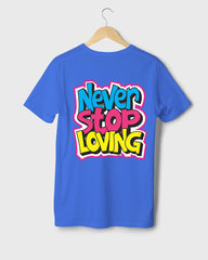 Mens Tshirt Funky Never stop Loving - Metro Apes