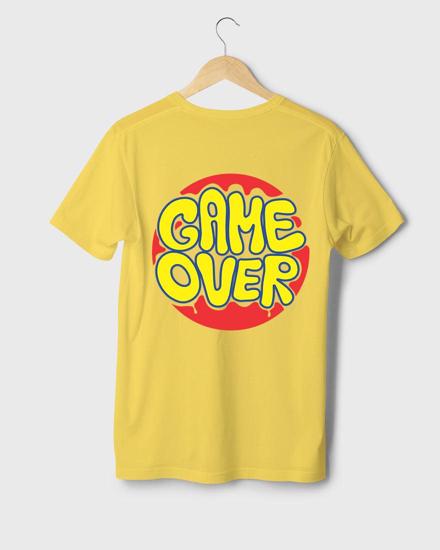 Mens Tshirt Funky Game Over - Metro Apes