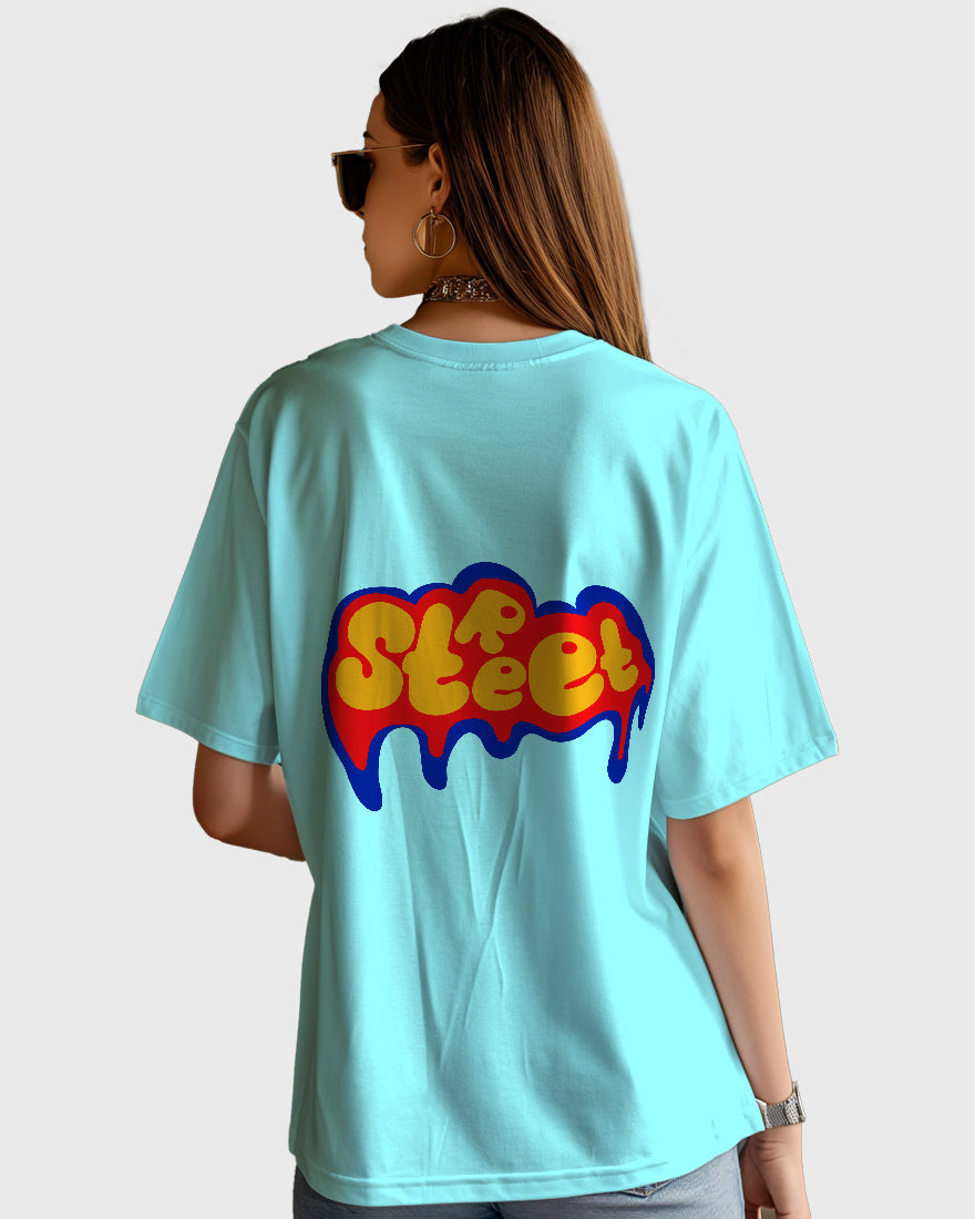 Womens Oversized TShirt Funky Street