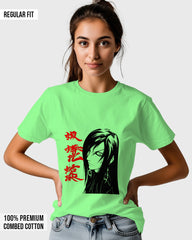 Womens Relaxed Fit TShirt Anime Naruto Orochimaru