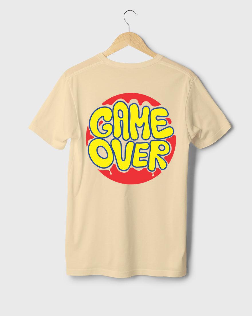 Mens Tshirt Funky Game Over - Metro Apes