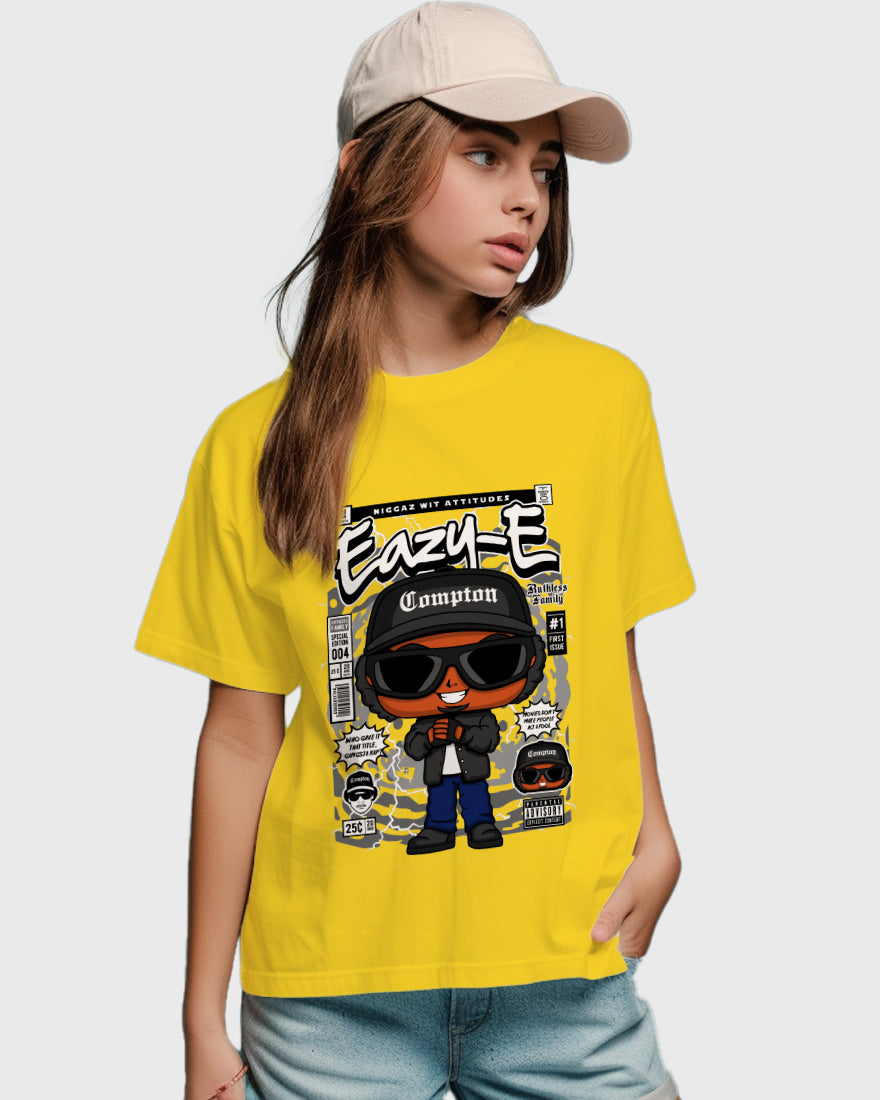 Womens Relaxed Fit TShirt Trending Eazy E