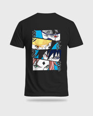 Mens Tshirt Anime Naruto Naruto Friends - Metro Apes