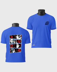 Mens Regular Tshirt Anime Naruto Naruto Gang