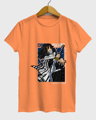 Womens Relaxed Fit TShirt Anime Demon Slayer Iguro