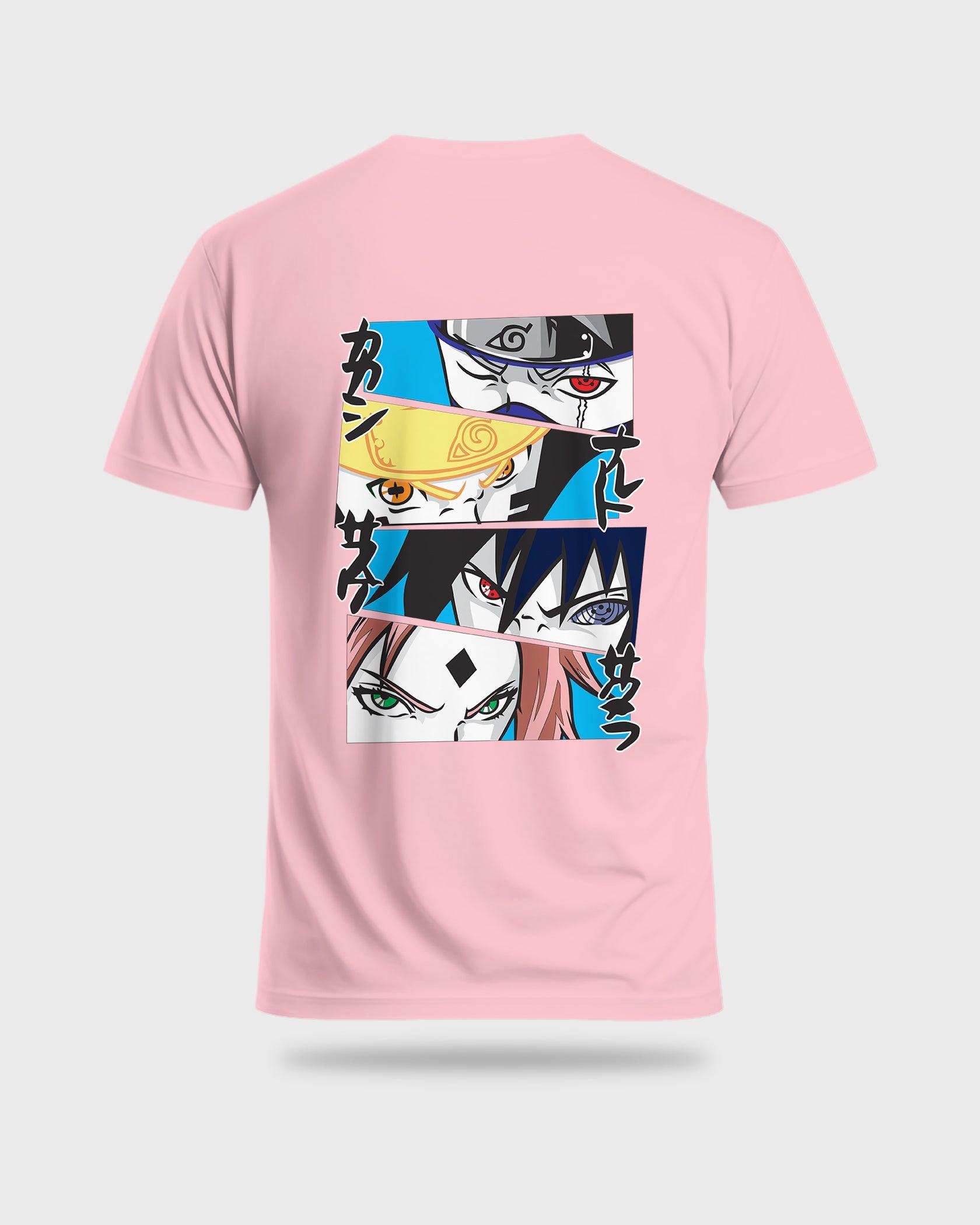 Mens Tshirt Anime Naruto Naruto Friends - Metro Apes