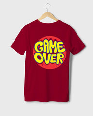 Mens Tshirt Funky Game Over - Metro Apes