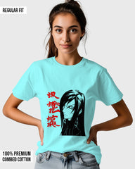 Womens Relaxed Fit TShirt Anime Naruto Orochimaru