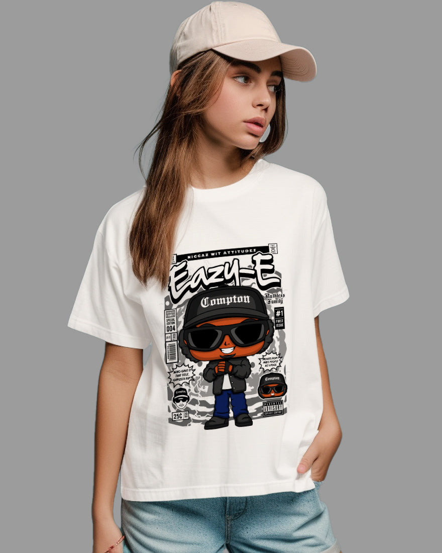 Womens Relaxed Fit TShirt Trending Eazy E