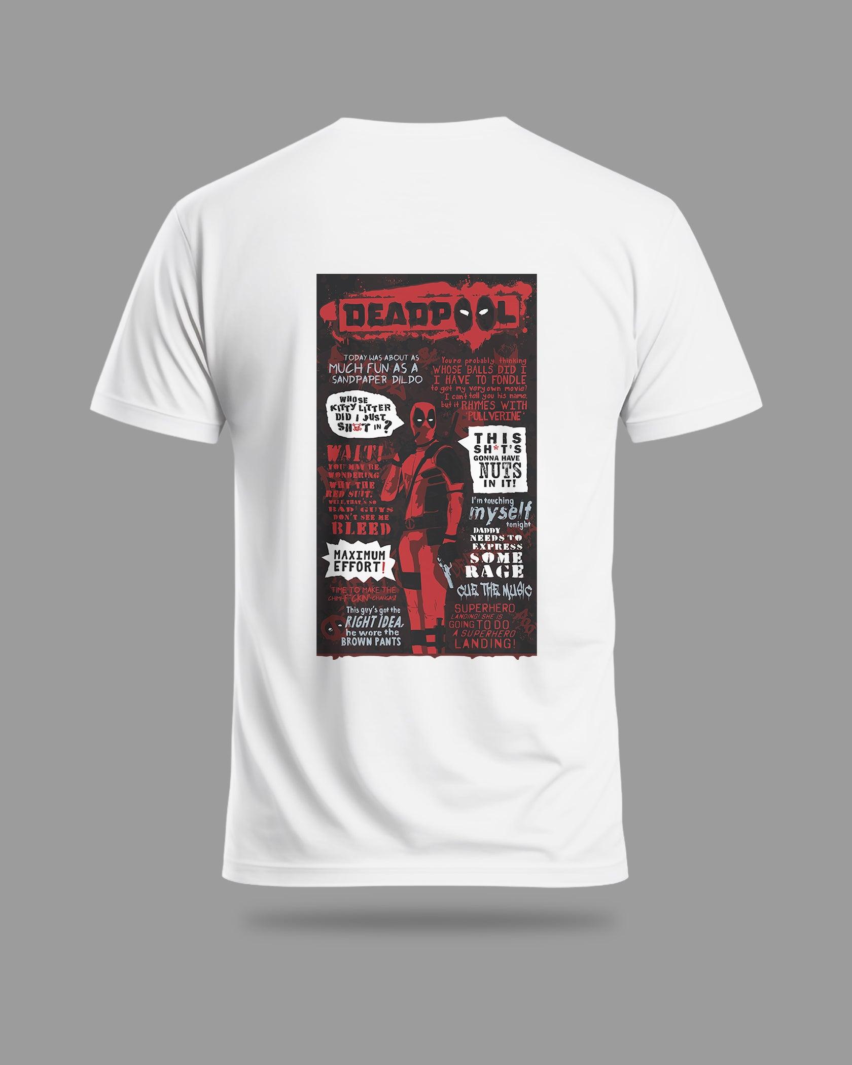 Mens Tshirt Movies & Series Deadpool Thisshits - Metro Apes