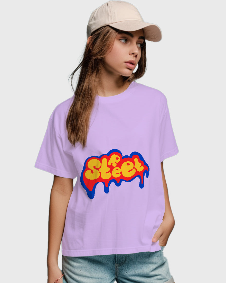 Womens Relaxed Fit TShirt Funky Street