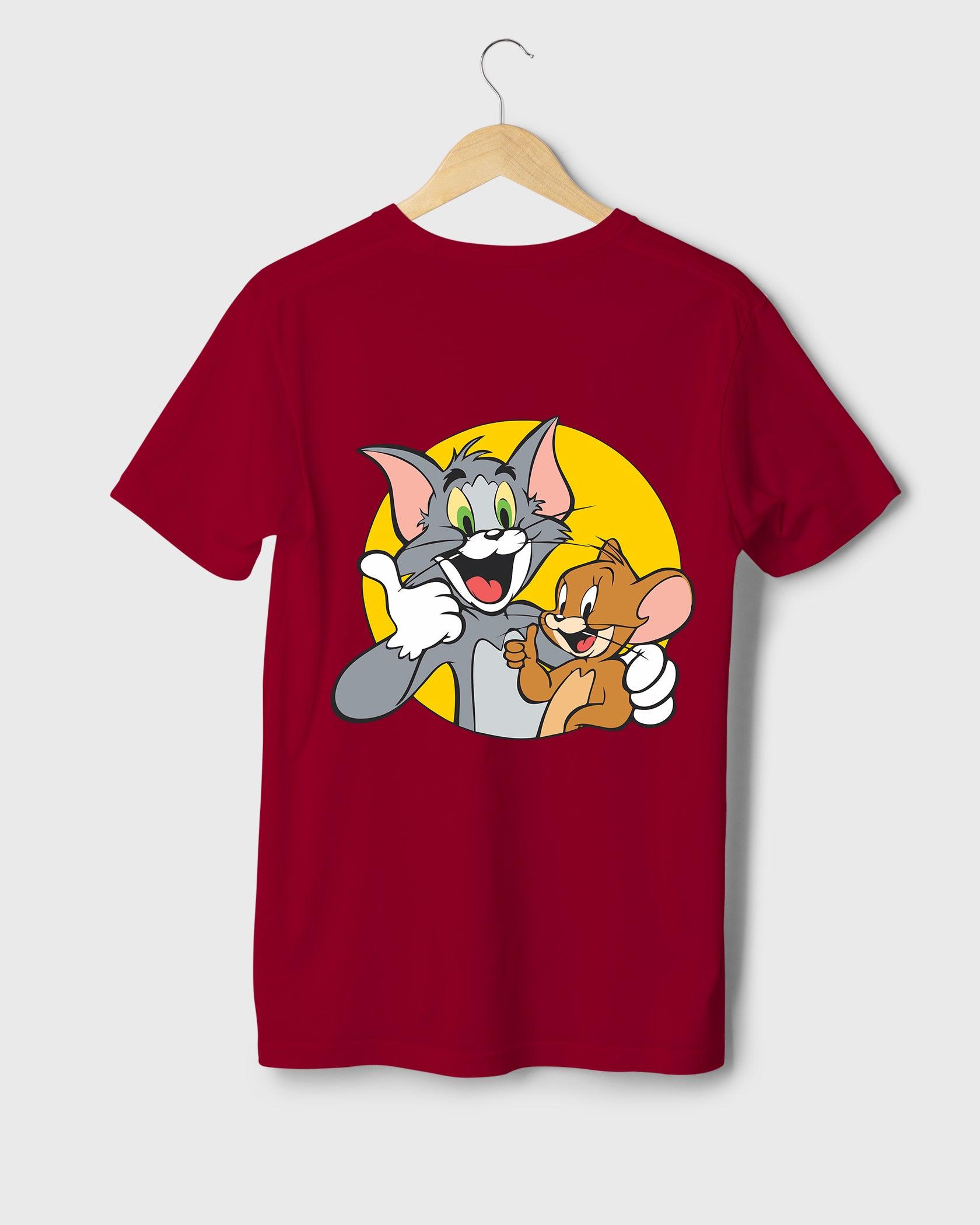 Mens T-Shirt Cartoon Tom & Jerry - Metro Apes