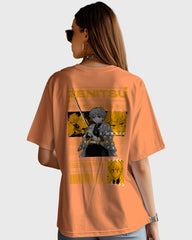 Womens Oversized TShirt Anime Demon Slayer Zenitsu