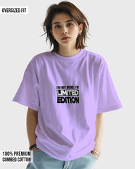 Womens Oversized TShirt Funky Im Not You