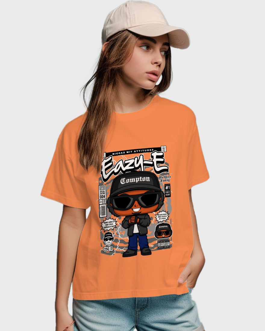 Womens Relaxed Fit TShirt Trending Eazy E